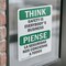 Signmission Safety Culture Sign, 7 in Width, Vinyl Decal, Rectangle, Bilingual OS-2PACK-TS-D-710-L-11866 - alternate 4